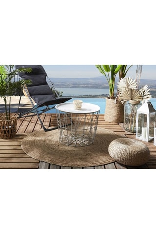 Mesa de centro exterior - 53 x 40 x 53 cm