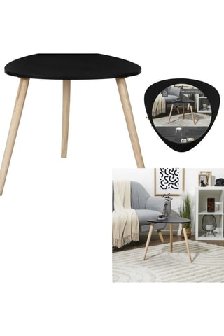 Mesa de apoio em pinho Shelly - 48 x 46 x 48 cm