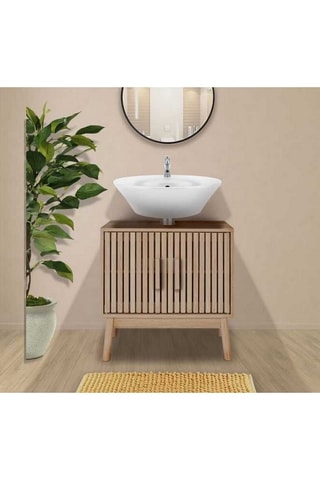 Móvel de casa de banho sob lavatório 2 portas Klaus - 60 x 70 x 30 cm