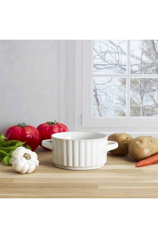 2 tigelas de sopa em cerâmica e grés - 1,35 cl