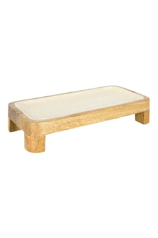 Travessa em madeira de mangueira Nerina - 30 x 14 x 5,5 cm