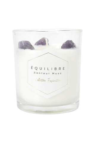 3 velas perfumadas - Jasmim, Âmbar e almíscar branco