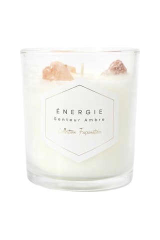 3 velas perfumadas - Jasmim, Âmbar e almíscar branco