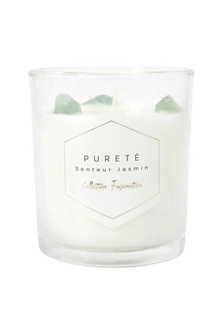 3 velas perfumadas - Jasmim, Âmbar e almíscar branco