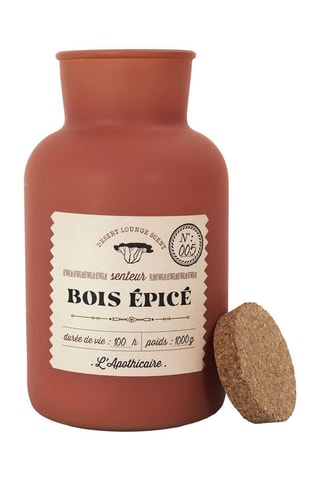 Vela perfumada - Madeira e especiarias