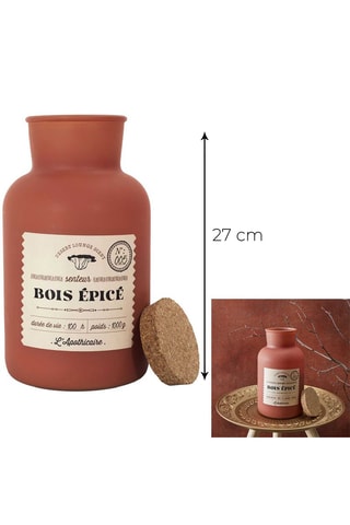 Vela perfumada - Madeira e especiarias