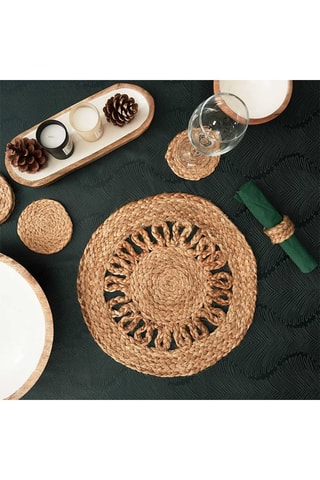 Individual de mesa em juta - 35 cm