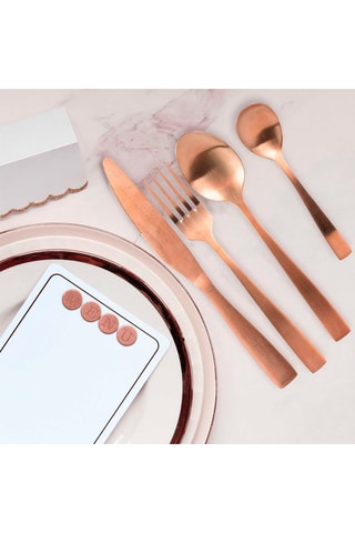 Faqueiro em aço inoxidável 16 peças