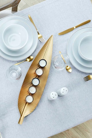 Compartimento para arrumações Dourado