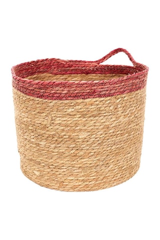 3 cestos de arrumação 
Natural e vermelho