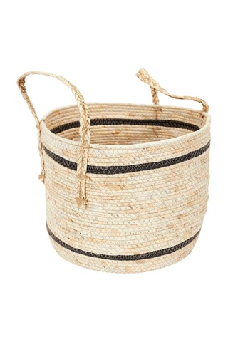 3 cestos Natural e preto