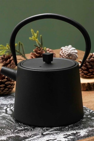 Chaleira ferro fundido 90 cl - Preto