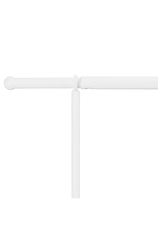 Barra de decoração de mesa ajustável - Branco - 139 a 250 cm