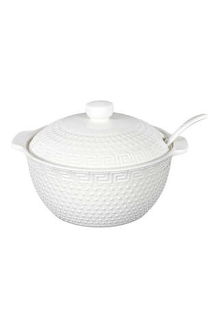 Serviço para sopa de porcelana - 8 peças