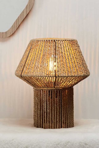 Candeeiro de mesa - Bege