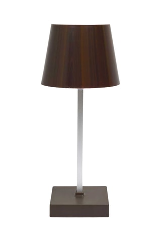 Candeeiro de mesa - Castanho