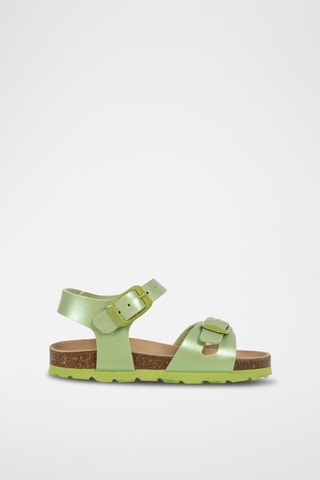 Sandales Renne Vert