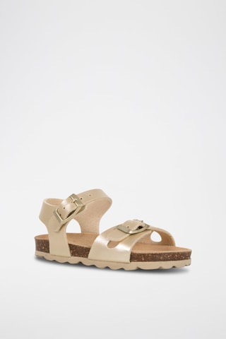 Sandales Renne Doré