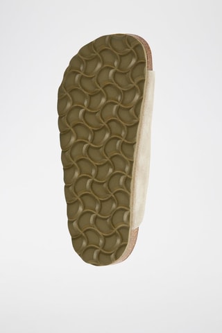 Mules en nubuck - Kaki