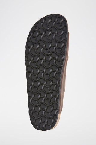 Mules en cuir - Marron