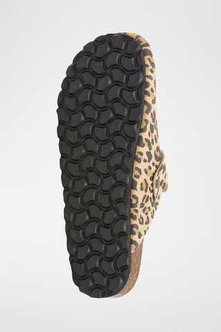 Sabot in pelle - Marrone