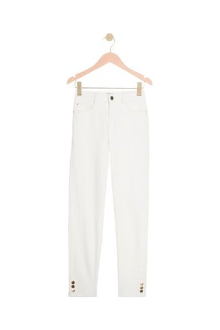 Vaquero slim 7/8 Blanco