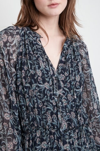 Vestido camisero Azul marino