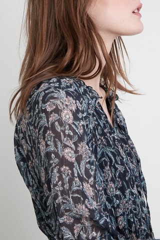 Vestido camisero Azul marino