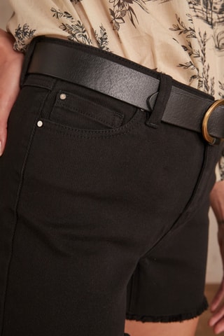 Short vaquero - Negro