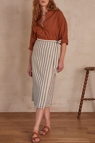 Falda cruzada - Crudo