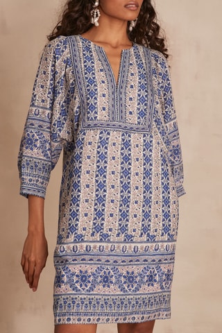 Vestido recto - Azul rey