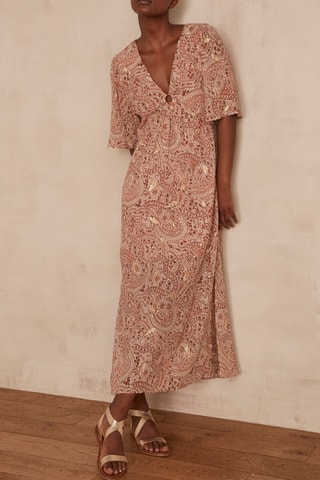 Vestido largo - Rosa