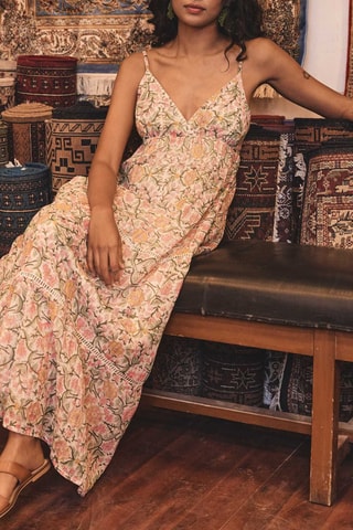 Vestido largo - Rosa