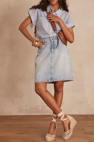 Falda vaquera - Índigo