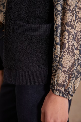 Chaleco de lana - Negro