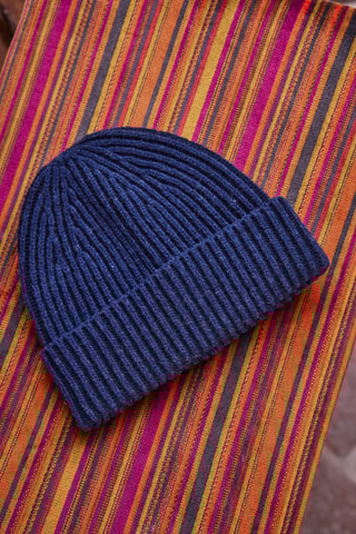 Gorro de lana - Azul marino