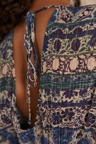 Vestido largo - Azul rey