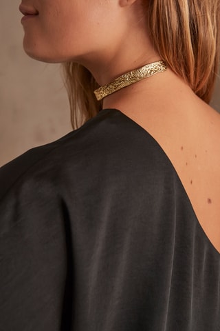 Vestido asimétrico - Negro