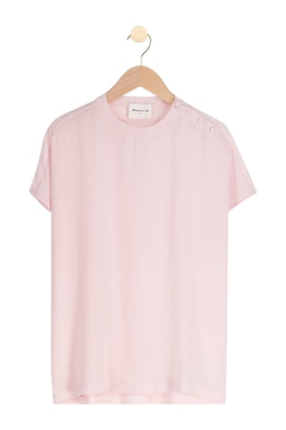 Camiseta - Rosa claro