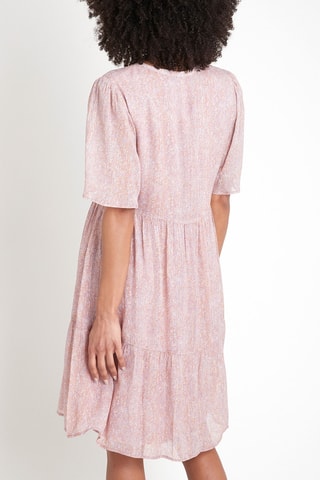 Vestido trapecio - Rosa viejo