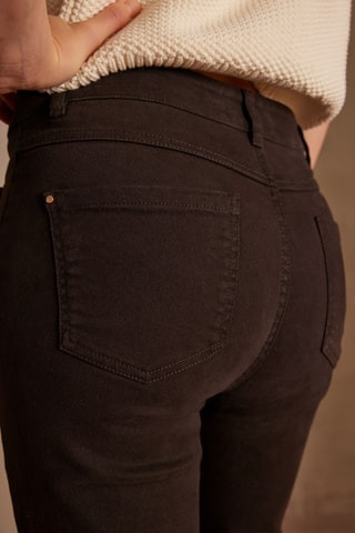 Pantalón flare - Marrón oscuro