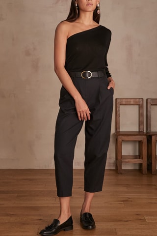 Pantalón carrot - Negro