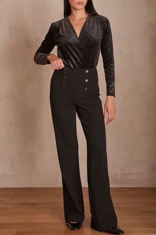 Body cruzado - Negro