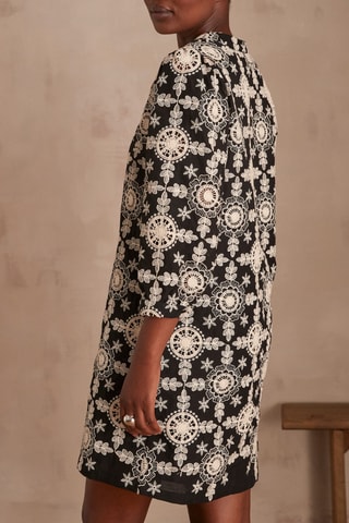 Vestido recto - Negro