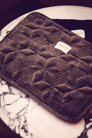 Bolso de mano - Caqui