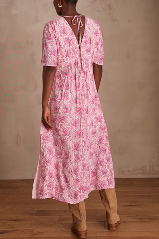 Vestido recto - Rosa