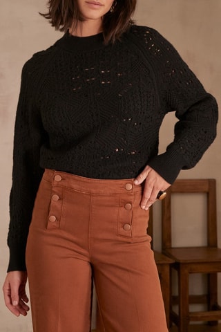 Jersey de cachemir - Negro