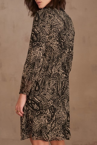 Vestido evasé - Negro