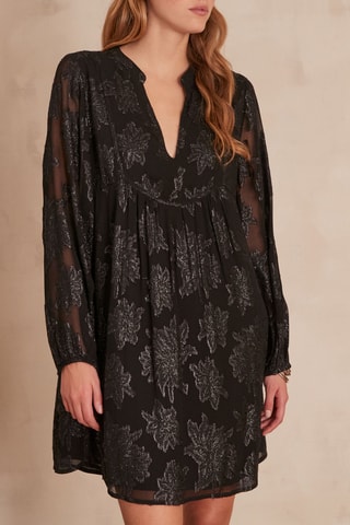 Vestido trapecio - Negro