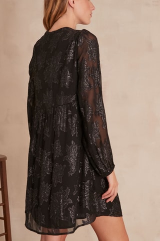 Vestido trapecio - Negro